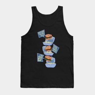 Talking Burger Trio Tank Top